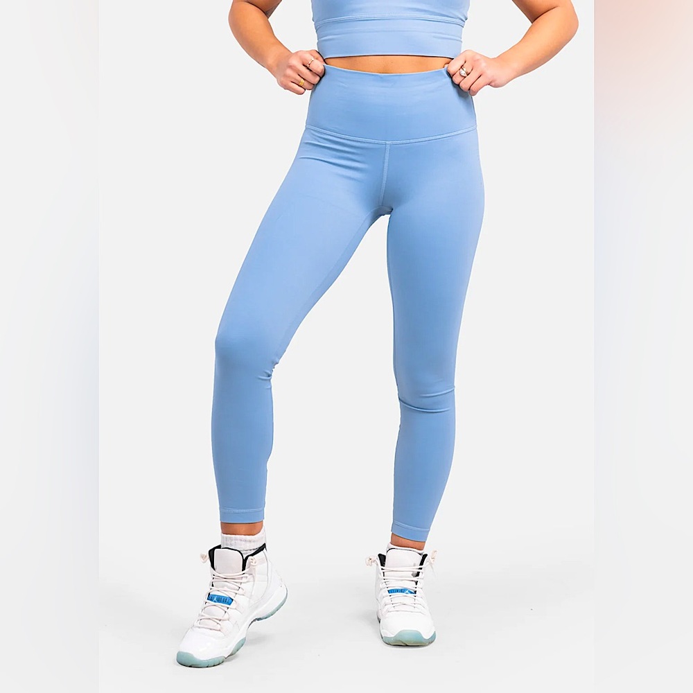 VITAE APPAREL | High-Waisted Blue Leggings for Yoga🩵